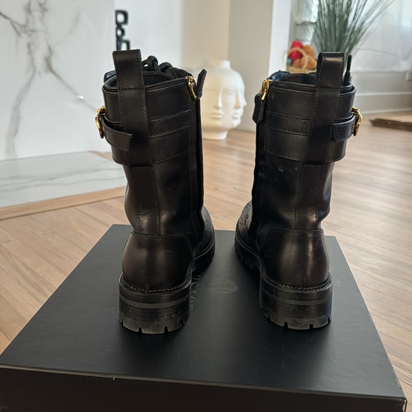 Sold out Versace paper clip combat boots with box and dust bag size 39 - Picture 2 of 4